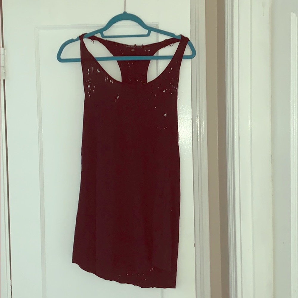 Urban Outfitters Black Casual Dress with holes